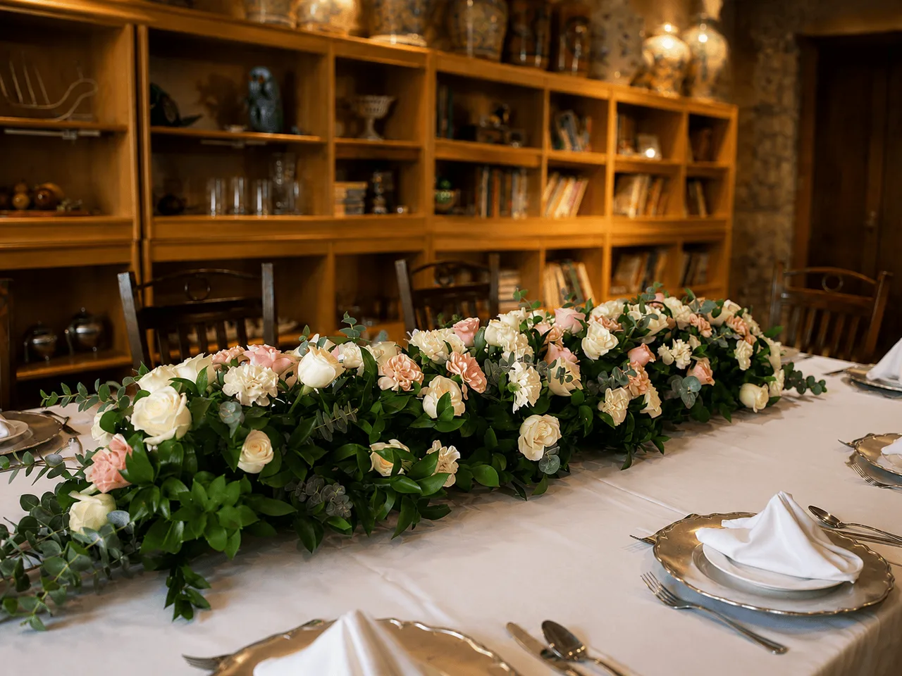 Decoración floral integral para boda en Monterrey