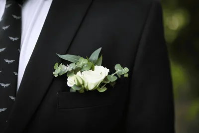 Boutonniere floral personalizado